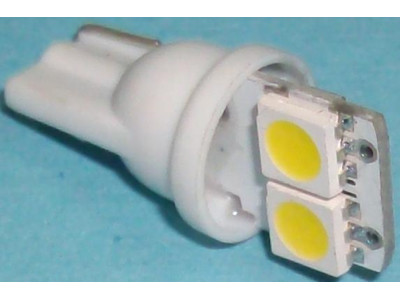 Multi Qualitá: LEDS: Lampada  Led - T 10 - 002 LEDS SUPER BRANCO