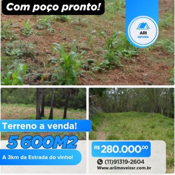 Terreno 5.600m² a venda em São Roque!