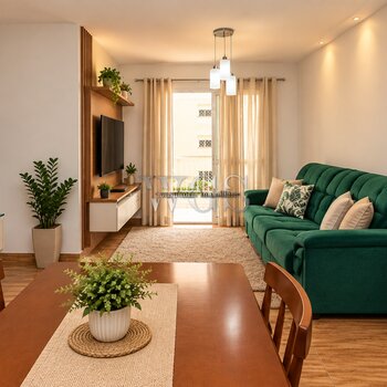 Apartamento à venda 65m², 03 dorm (01 suíte), 01 vg - Condomínio ATUA Interlagos