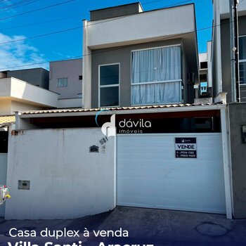 Casa duplex á venda no Villa Santi, Aracruz/ES 