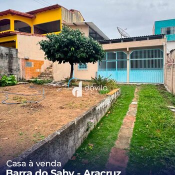 Casa à venda na Barra do Sahy - Bairro Santa Marta - Aracruz.
